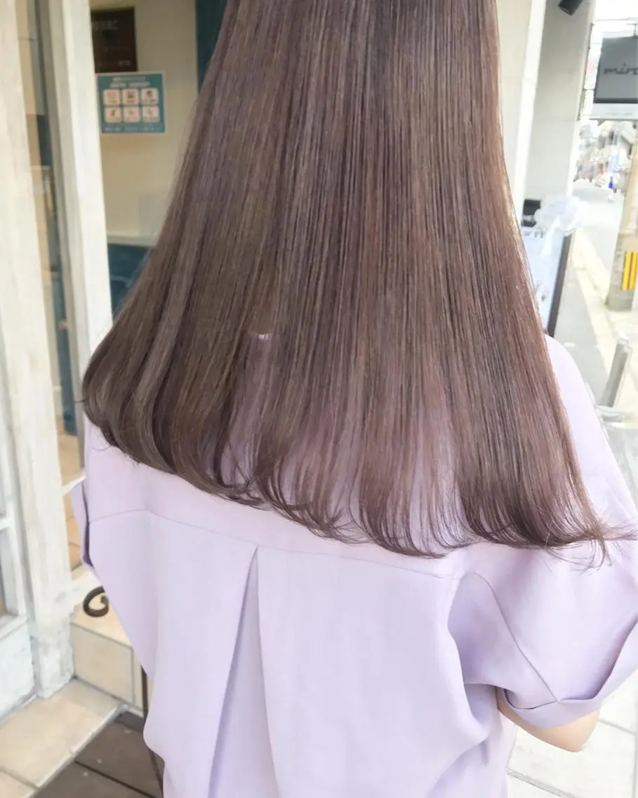 セミロング トリートメント Musiiik hairのヘアスタイル