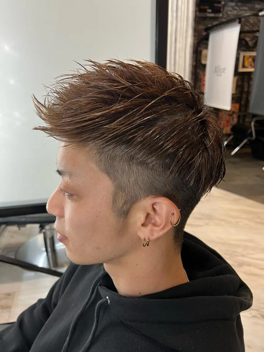 メンズ カット 【メッシュ×パーマ】 ❤️🔥Koukiのヘアスタイル