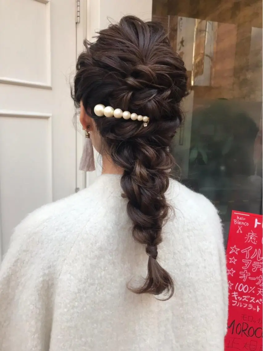 ヘアアレンジ Blanco Color&Careのヘアスタイル