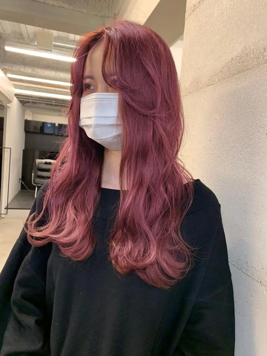 ロング カラー 縮毛矯正特化✂︎ YUKAのヘアスタイル