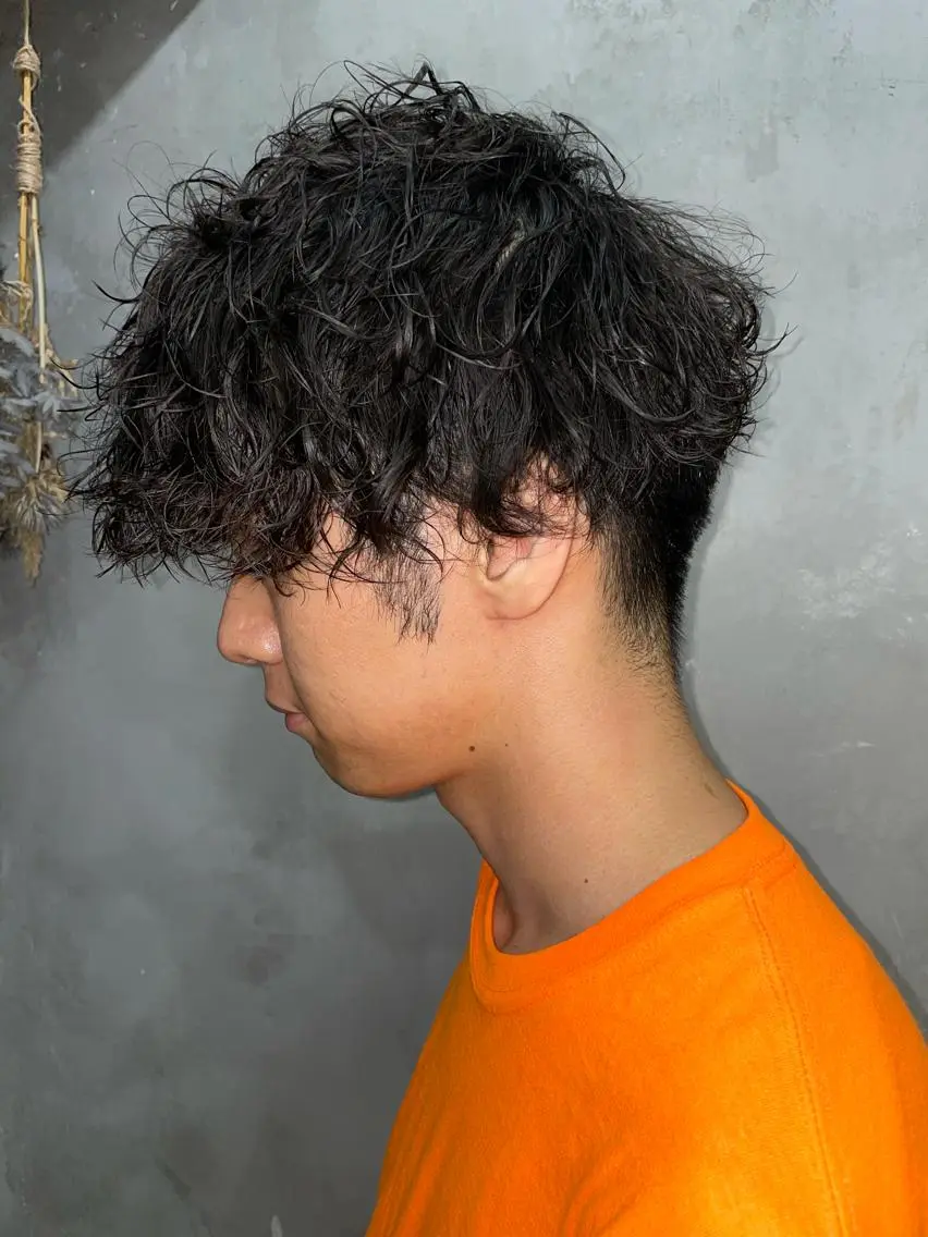 ショート パーマ メンズ メンズパーマ メンズ特化ryoのヘアスタイル