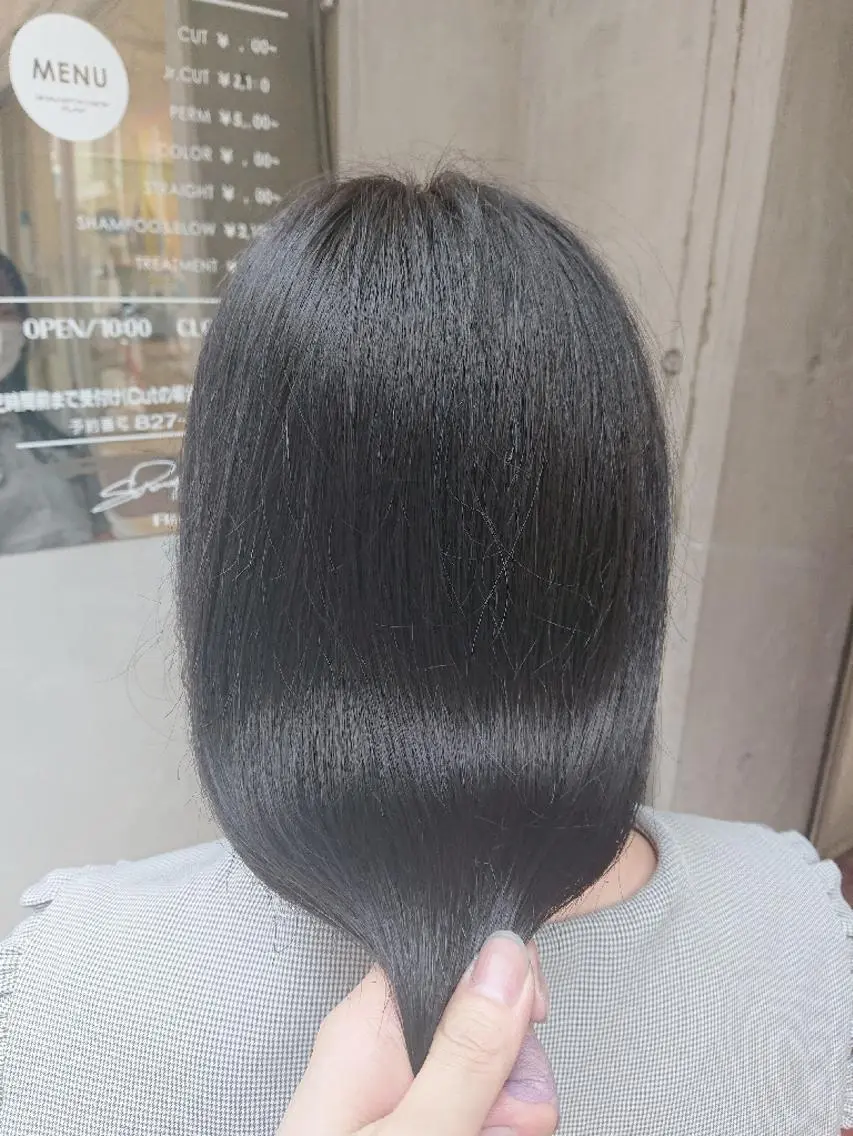 セミロング 「sumi」 AMIのヘアスタイル
