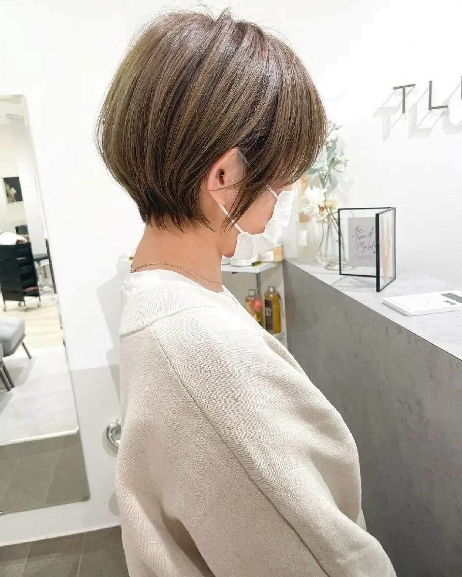 ショート ショートボブ ボブ ショートヘア 髪質改善:クロスパー マ特化型⭐中西雄大✂のヘアスタイル