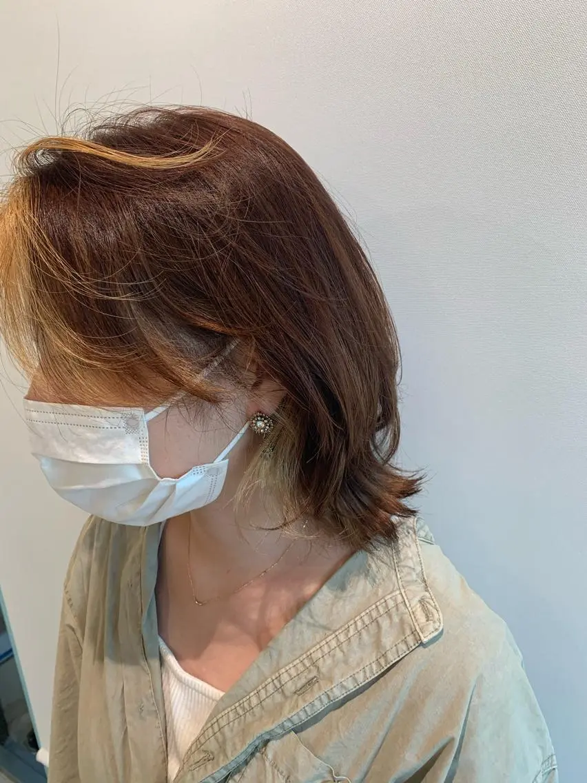 ショート カラー 🌈ブリーチ特化🌈 MINATOのヘアスタイル
