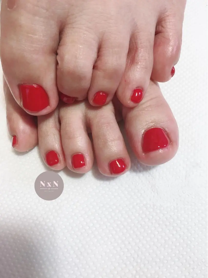 ネイル フットネイル nail salon N×Nのネイルデザイン