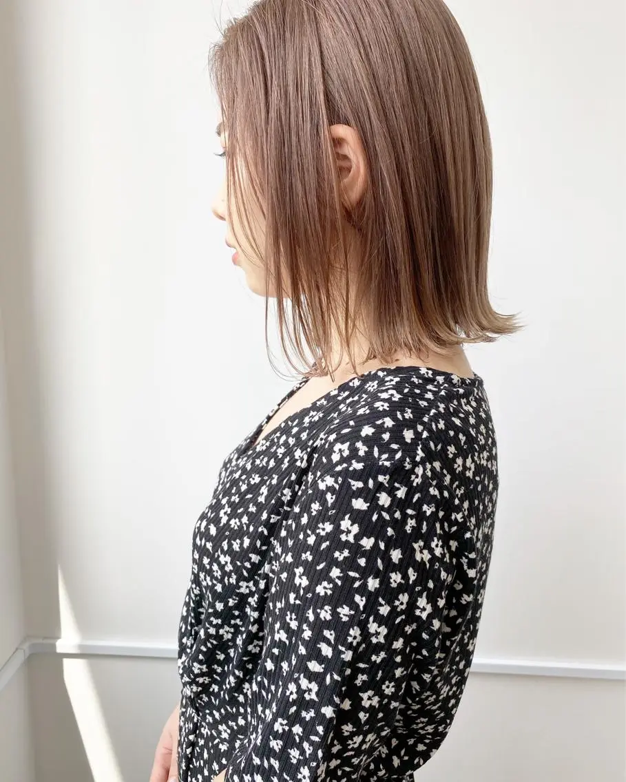 ミディアム 外ハネヘア fit stand /HIIRAGIのヘアスタイル