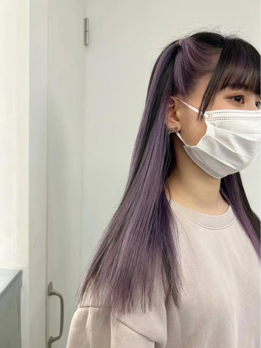 セミロング ヘアカラー トリートメント ♡可愛い艶髪特化♡ 艶髪先生のヘアスタイル