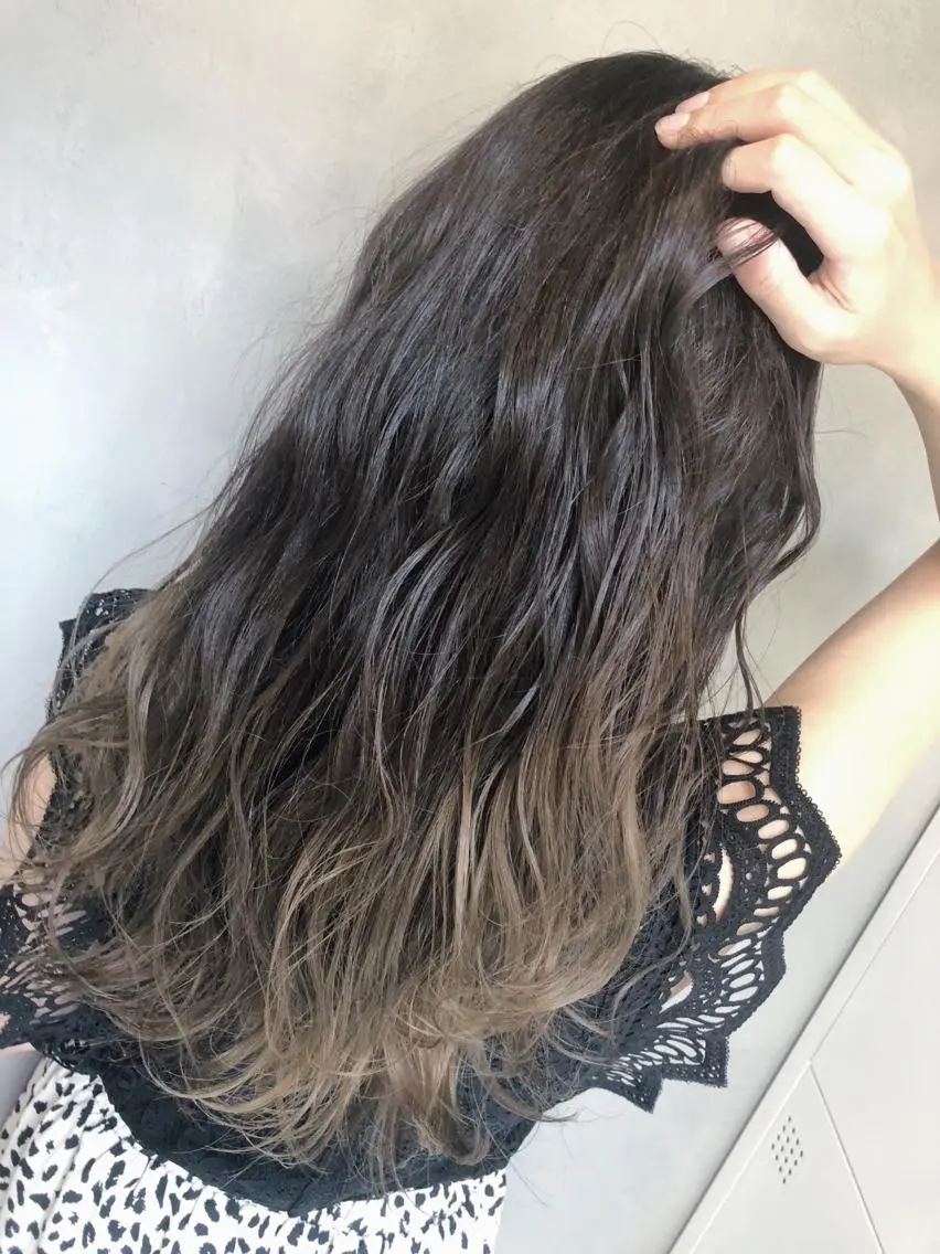 セミロング カラー ヘアカラー 🧡ショートの達人 🧡SHOのヘアスタイル