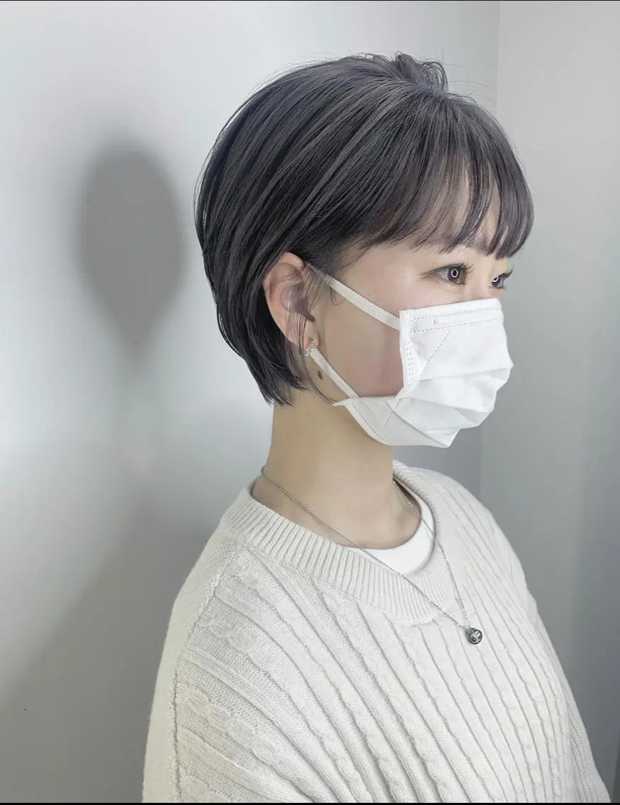 ショート カット ヘアカラー トリートメント ヘッドスパ 🌿大内雅斗 🌿韓国ヘアのヘアスタイル