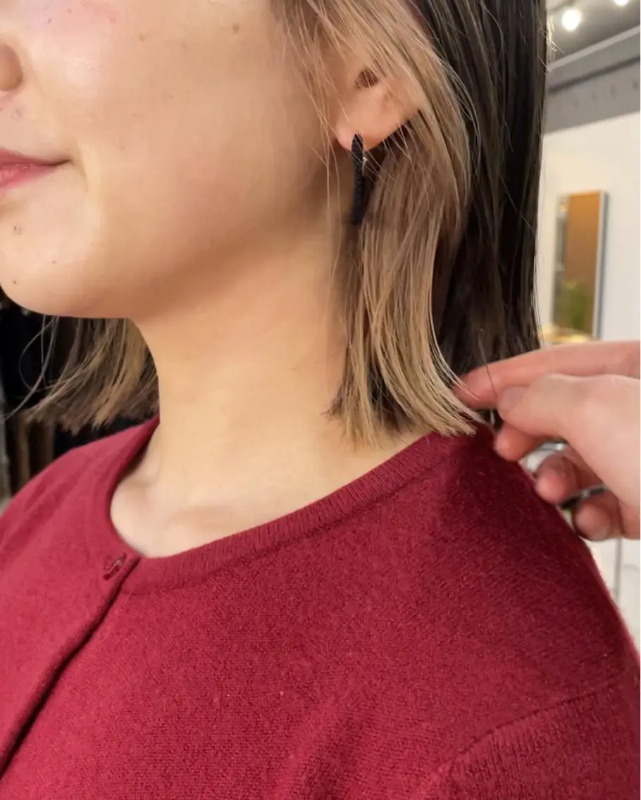ショート カット ヘアカラー 倉辻 香奈子のヘアスタイル