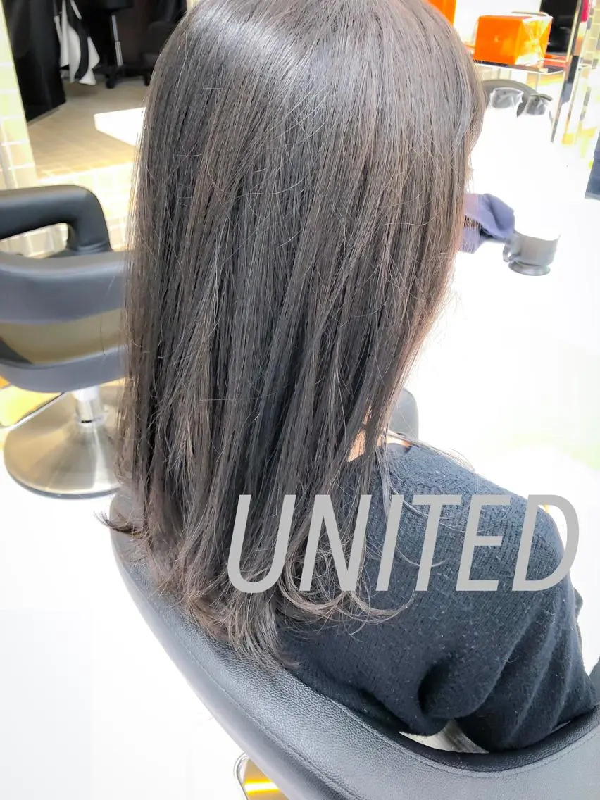 セミロング カラー ヘアアレンジ 縮毛矯正/メンズ歓迎 Ryota🌻のヘアスタイル