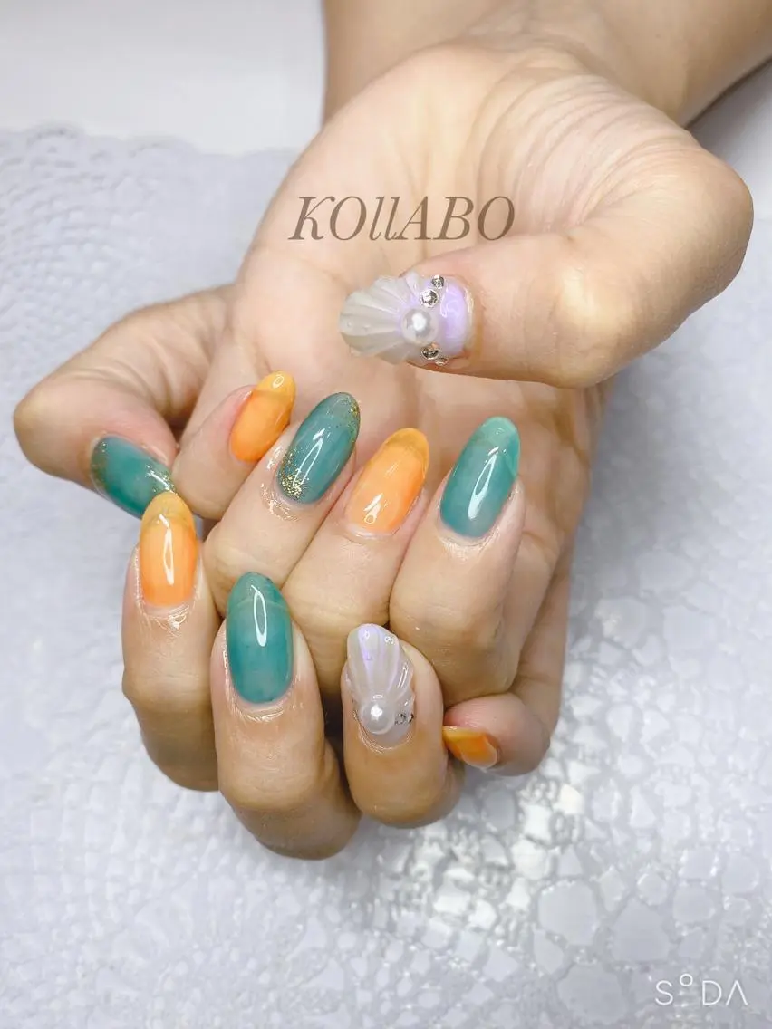 ネイル KOLLABO nailのネイルデザイン
