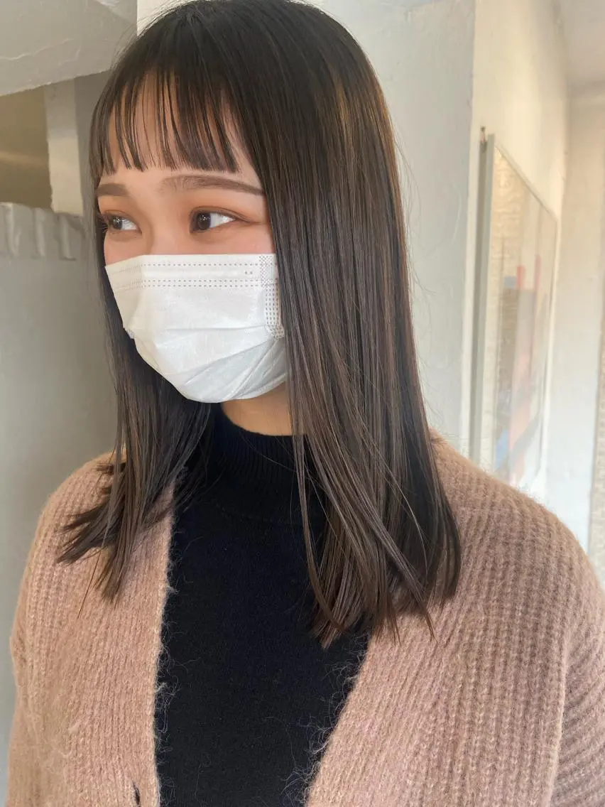 ミディアム カラー ヘアアレンジ 眠れるヘッドスパ✨ chacoのヘアスタイル