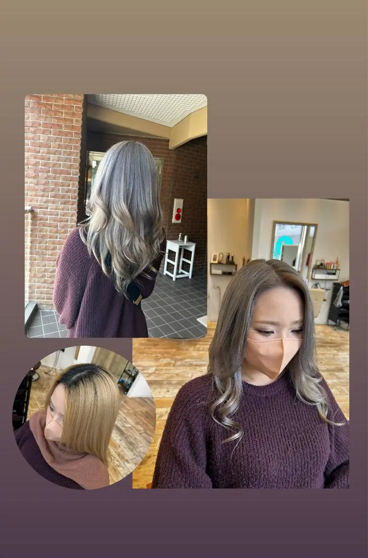 ヘアカラー 石川 由美子のヘアスタイル