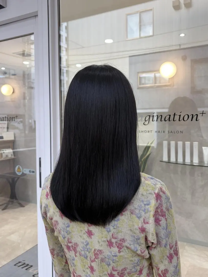 カラー ブルーカラー 透明感カラー オレンジ 韓国ヘアケアブリーチ 莉奈のヘアスタイル