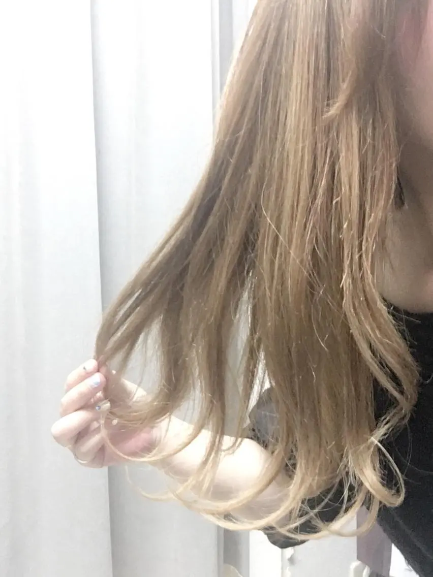 セミロング カラー パーマ mai /Lita中央橋のヘアスタイル