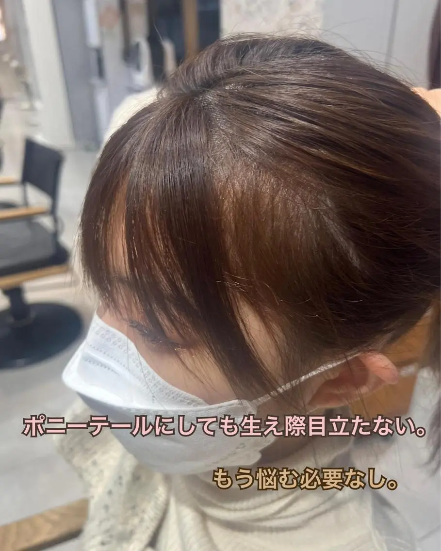 セミロング パーマ 韓国hair ·͜· watanabeのヘアスタイル