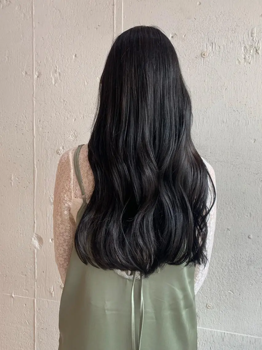 ロング カラー 韓国風ヘア EIGHT 中川原 菜々子のヘアスタイル