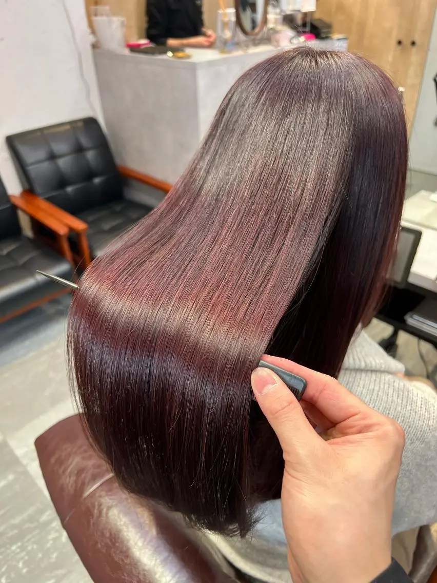ロング カラー 【悩み解決!美髪へ】 店長 平間 響のヘアスタイル