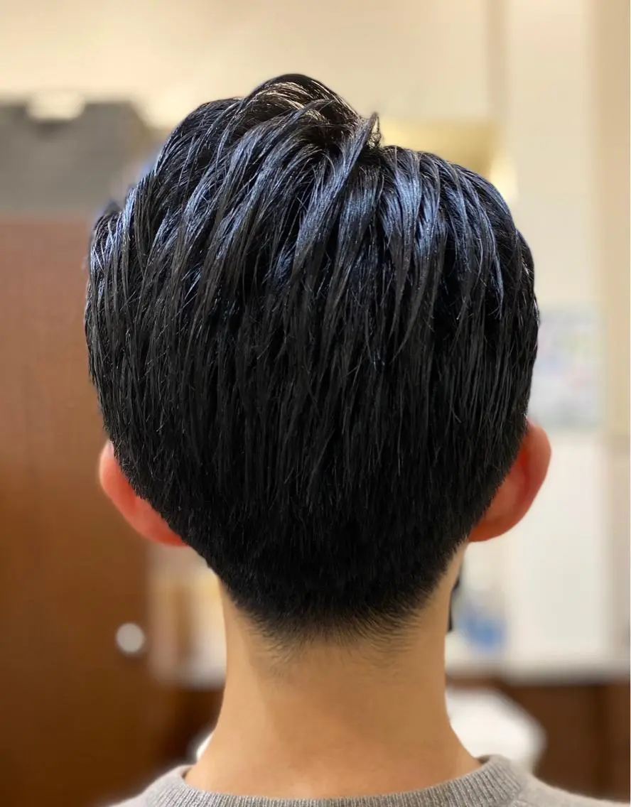 ショート カット ヘアセット 川西 朋希のヘアスタイル
