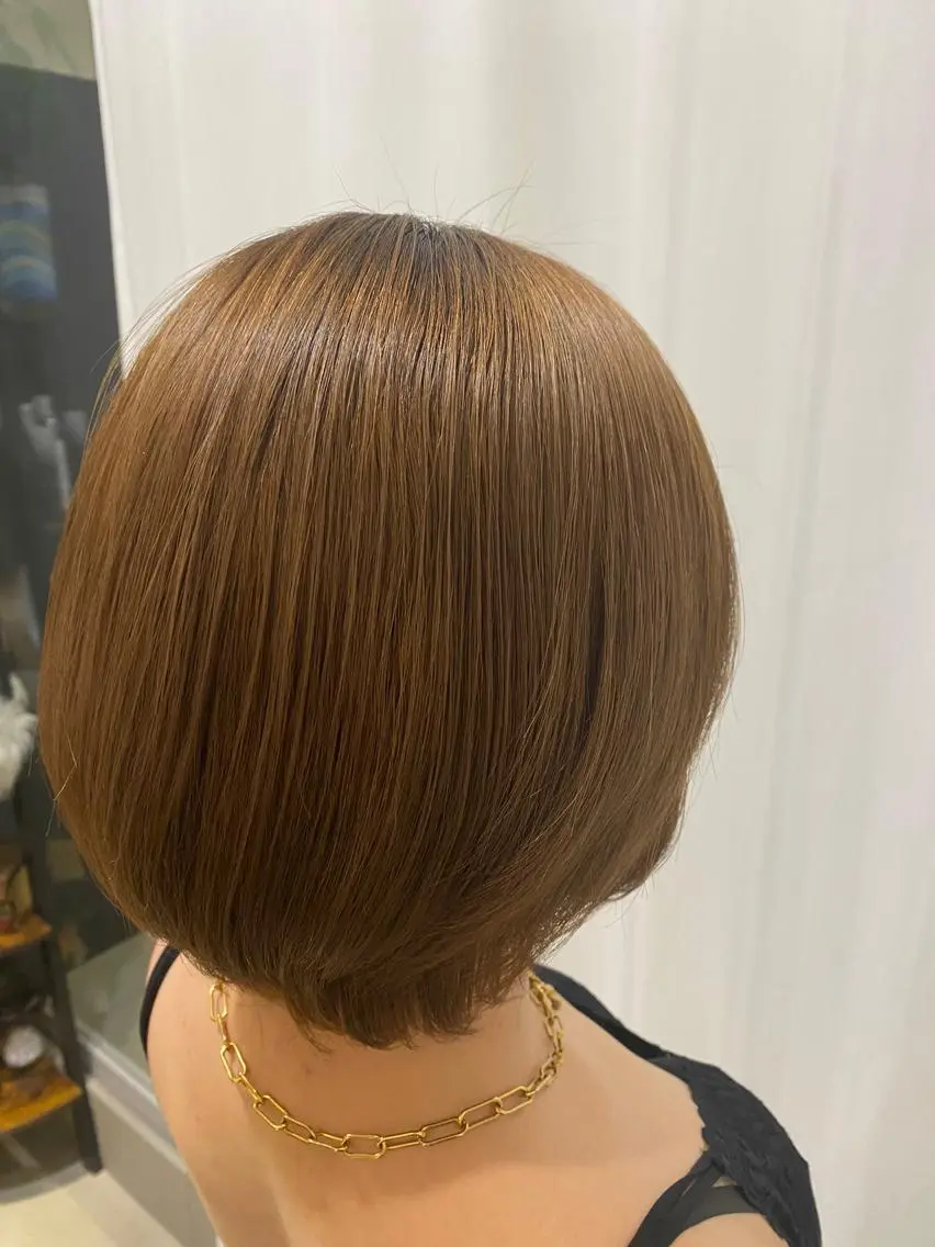 ショート パーマ ショートヘア カット 縮毛矯正 トリートメント 田中 アキオのヘアスタイル
