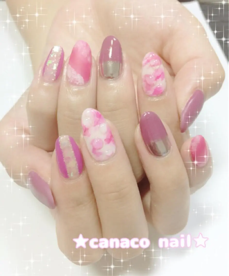 ネイル アートネイル ハンドネイル ハンドケア ベテランネイル cnc  nailのネイルデザイン