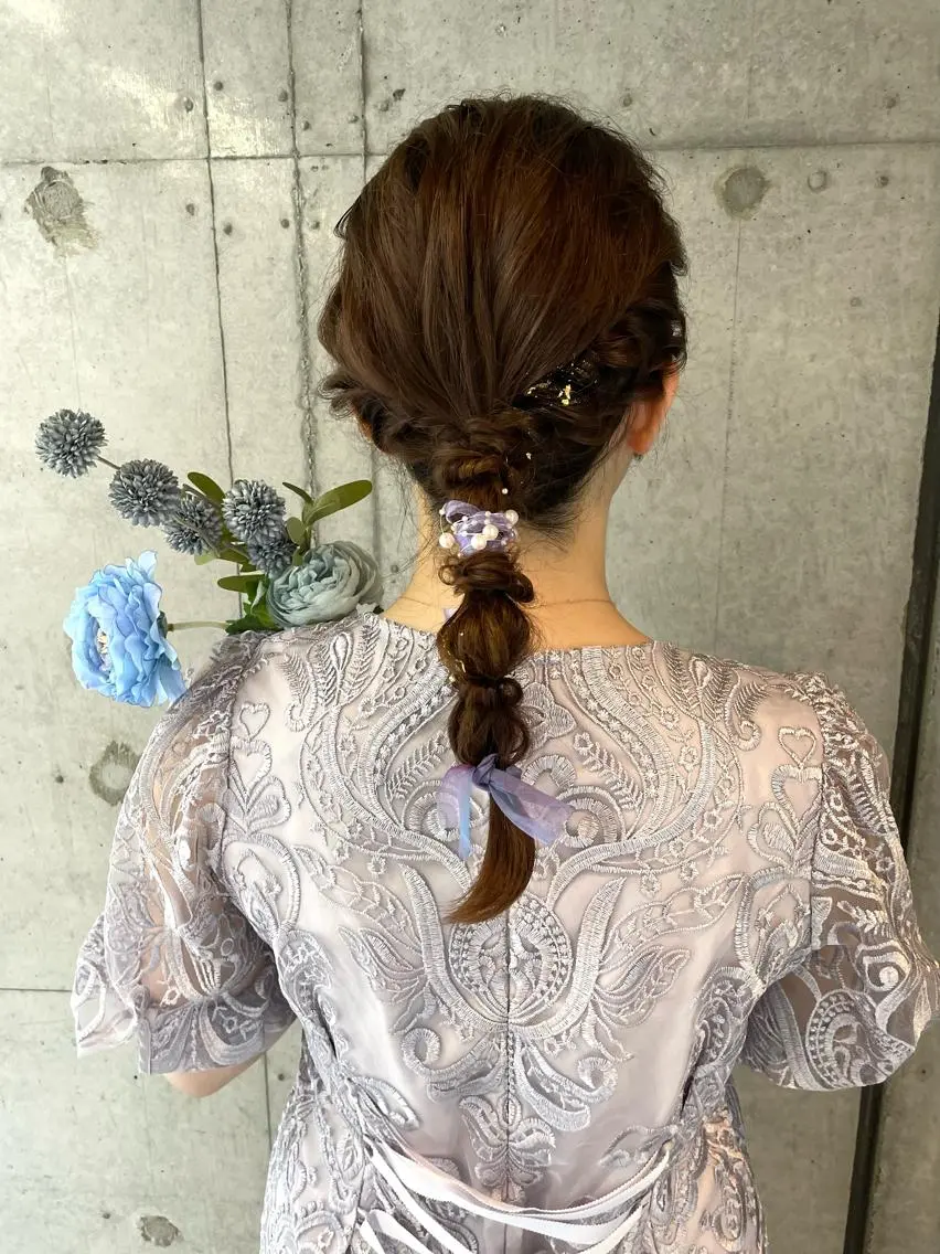 ヘアアレンジ ヘアセット 美髪× ヘアセット✨Araiのヘアスタイル