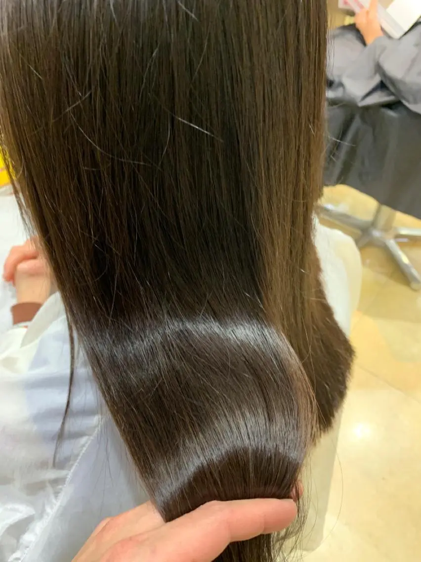 ロング カット トリートメント ヘッドスパ 石沢 知康のヘアスタイル