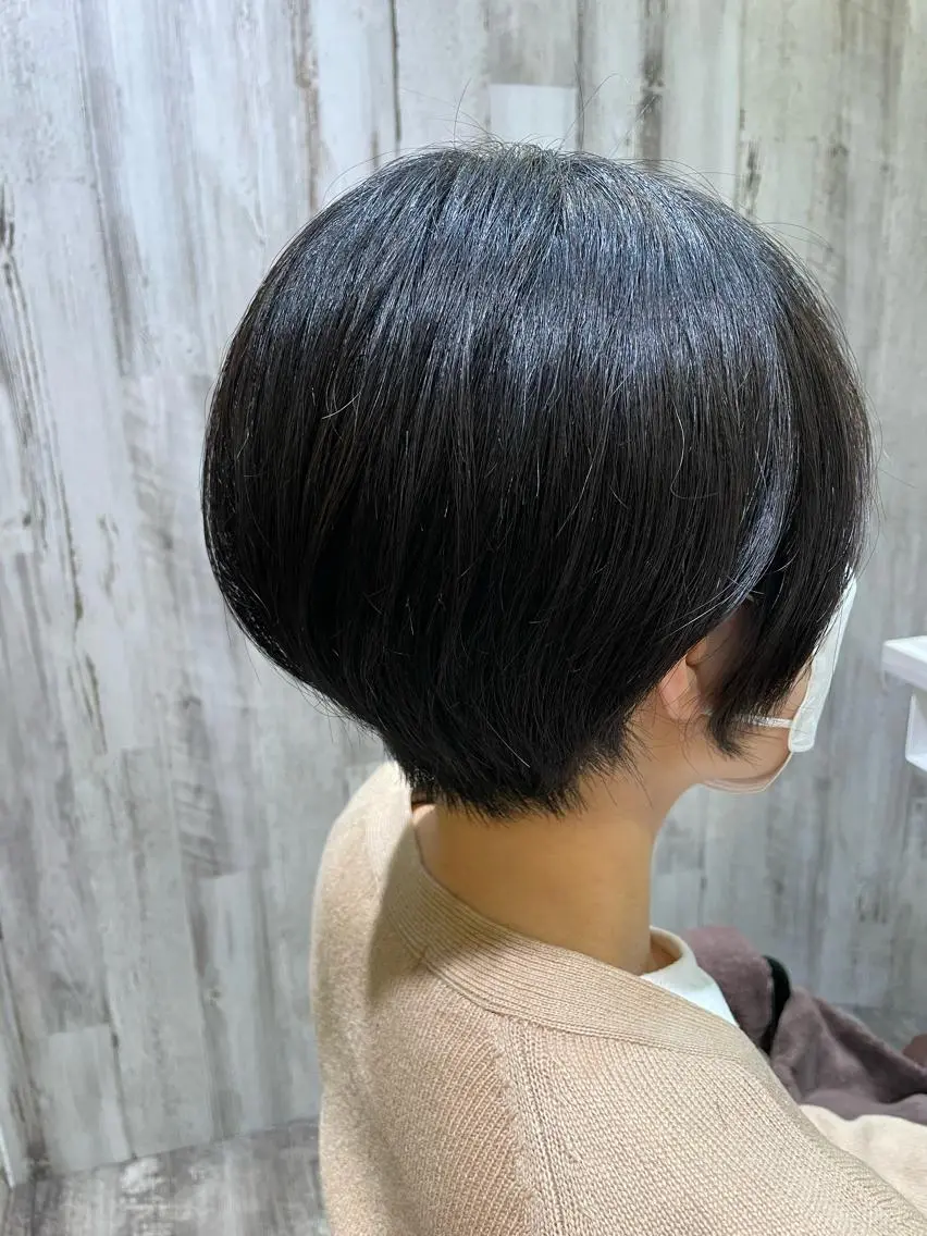 ショート ショートヘア カット トリートメント しのはら まどかのヘアスタイル
