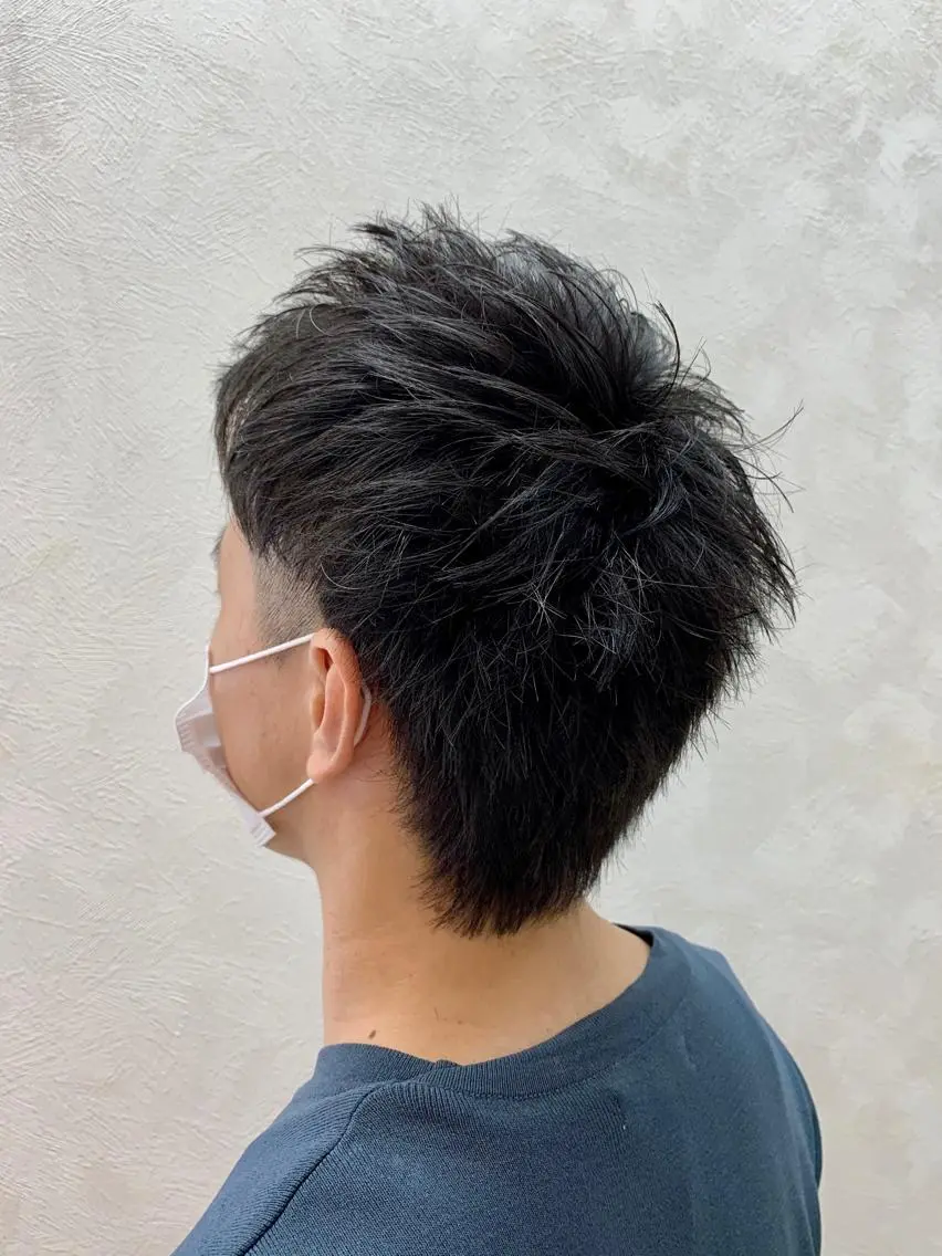 ショート メンズ 加藤 産休につき8月末までのヘアスタイル