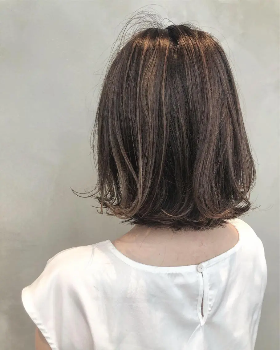 ミディアム カラー ryota .のヘアスタイル
