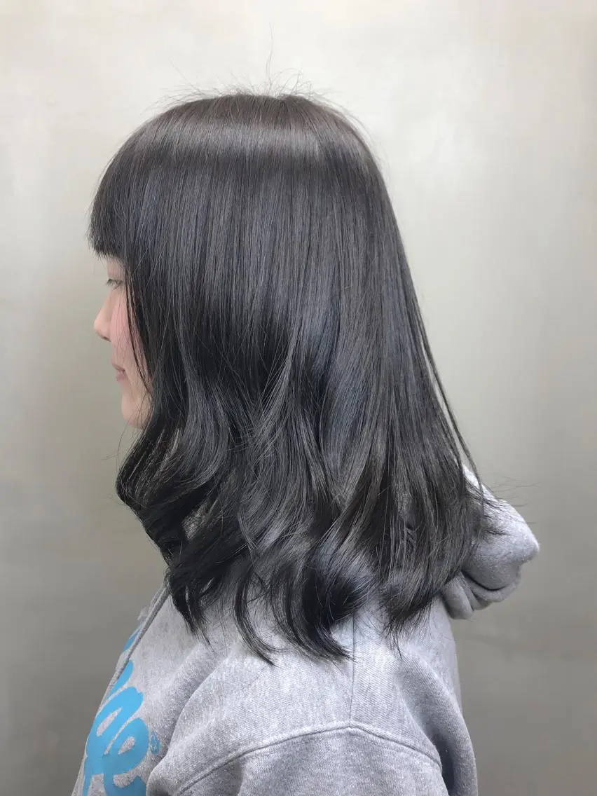 ミディアム カラー アディクシーカラー 【透明感、艶髪】西村 有司のヘアスタイル
