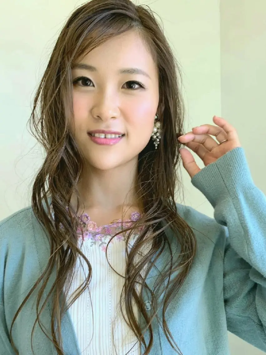 ロング ヘアアレンジ カラー カット パーマ トリートメント 【南越谷/新越谷】 Anne(諳 アン)のヘアスタイル