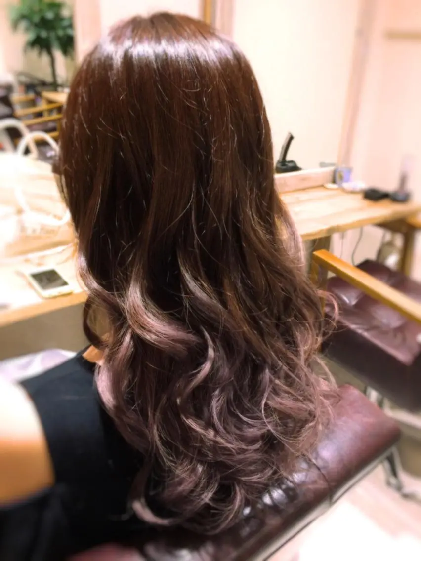 ショート ミディアム セミロング ロング カラー パーマ ヘアアレンジ アッシュ グラデーションカラー ラベンダーカラー ラベンダーアッシュ バレイヤージュ/ 髪質改善/渡邉悟🌱のヘアスタイル