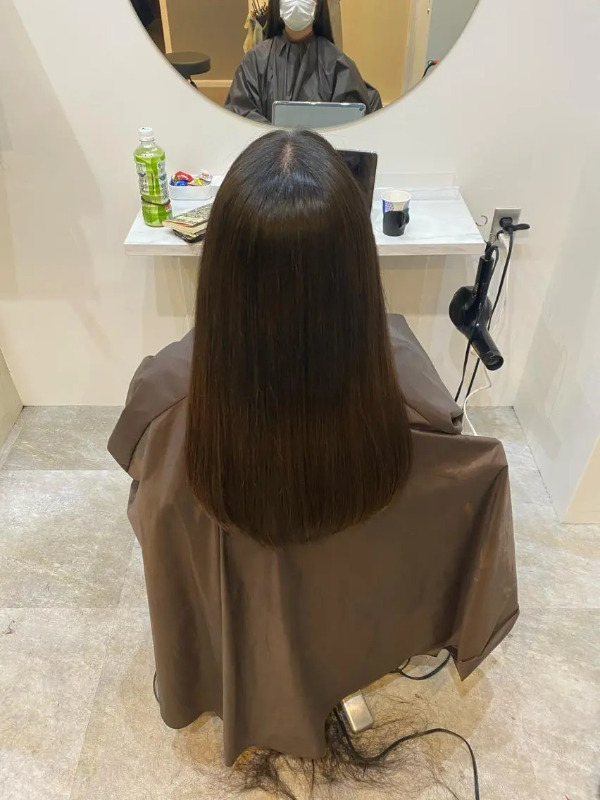 ロング カット トリートメント 【髪質改善　艶髪】 布川　莉穂のヘアスタイル