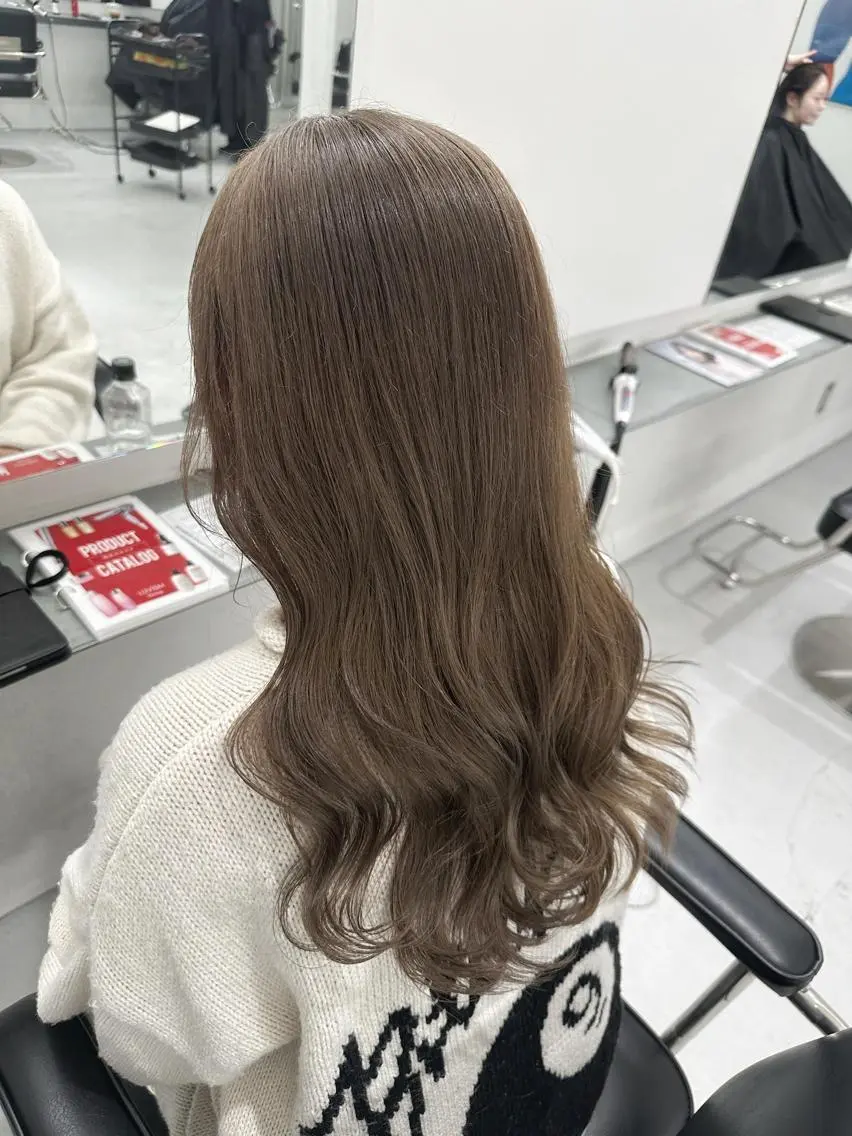 ミディアム 縮毛矯正/ショート 長岡/姉崎宏実🌿のヘアスタイル