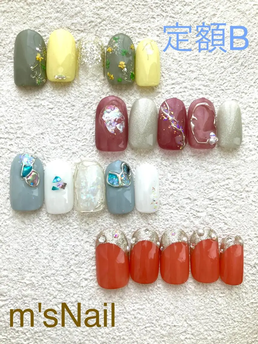 ネイル ハンドネイル m'sNail 福岡西区 ネイルのネイルデザイン