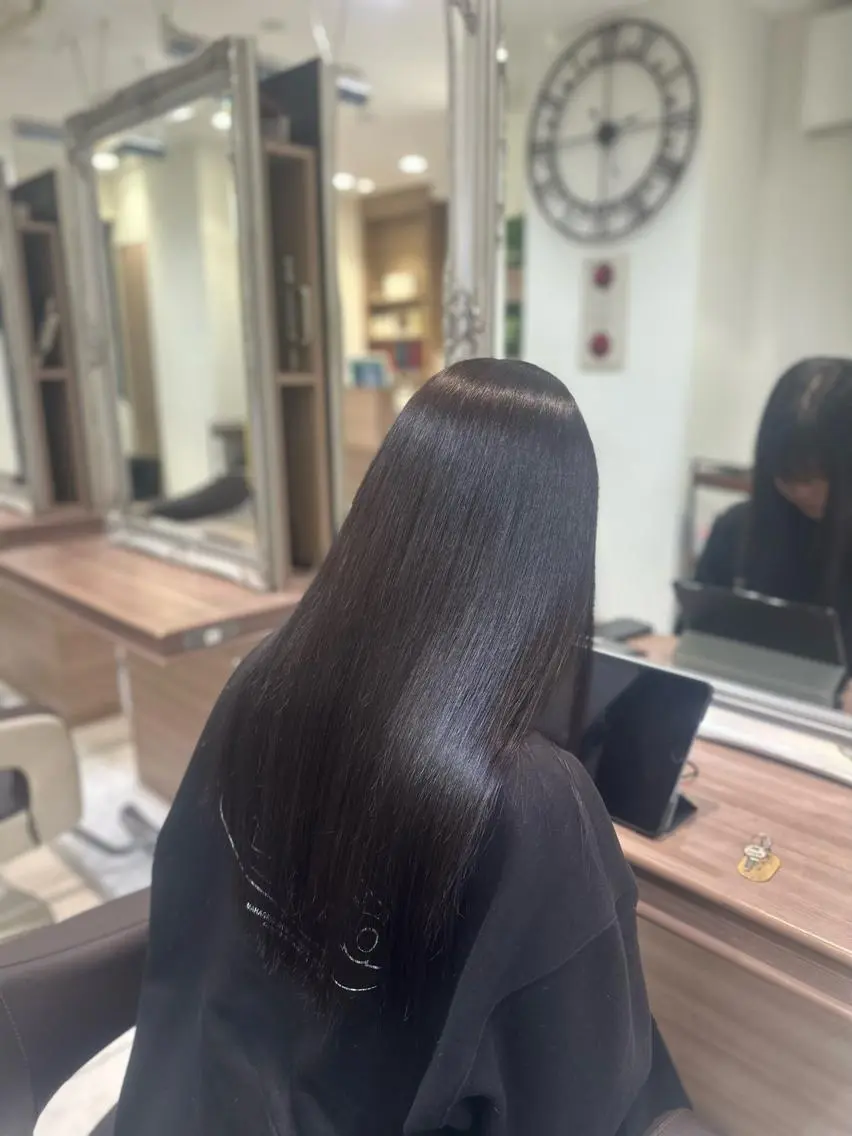 ロング 髪質改善 縮毛矯正 Armony青山店 松原大斗のヘアスタイル