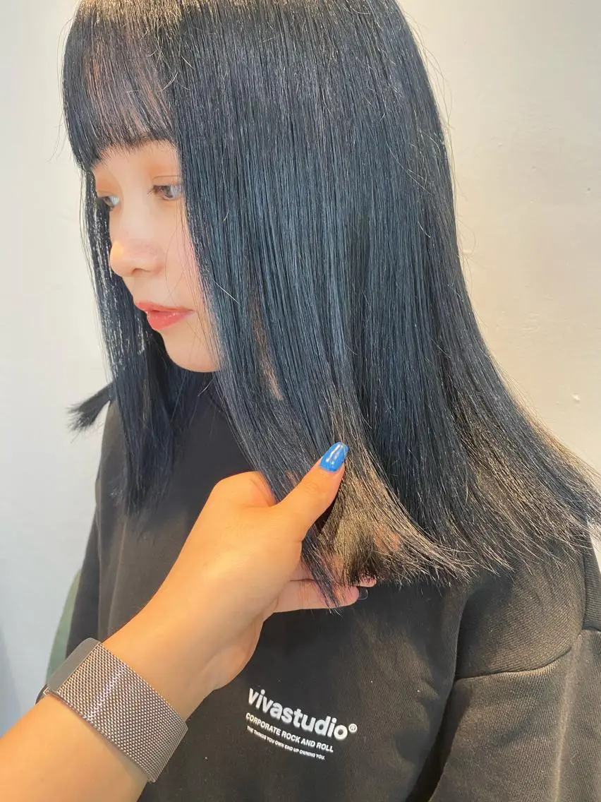 カラー RISAKO レイヤーカット🎀のヘアスタイル
