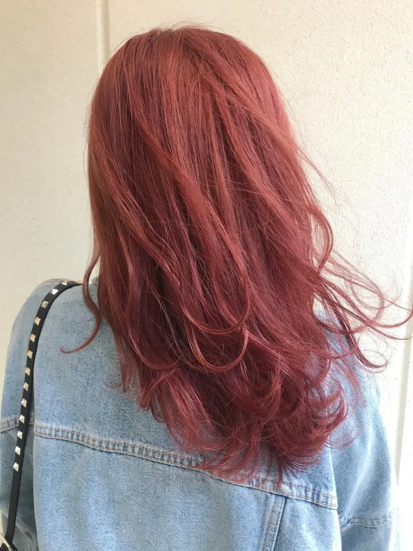 セミロング カラー ヘアカラー 柴田 祐輔のヘアスタイル