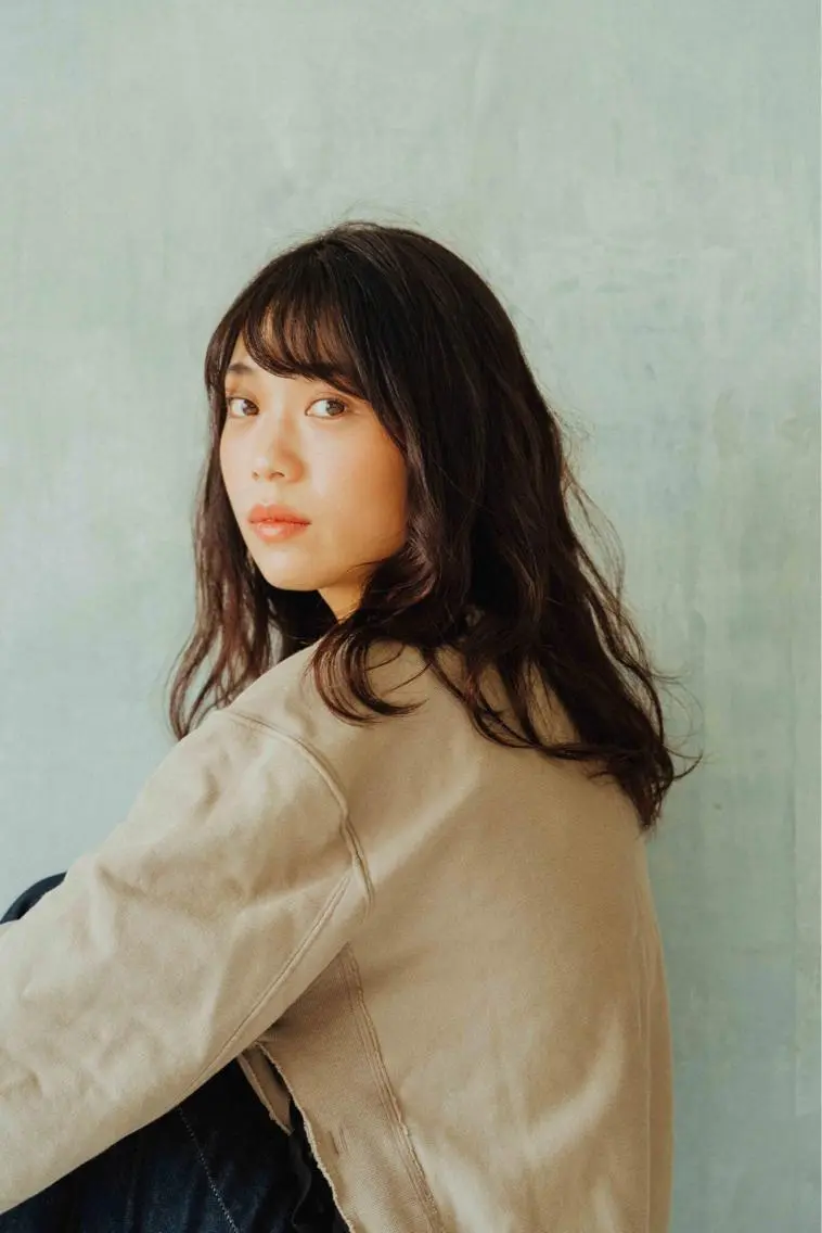 ミディアム カラー パーマ ヘアアレンジ メンズ キッズ ネイル マツエク・マツパ メンズウルフカット アディクシーカラー 透明感カラー ボブ ウルフカット 藤井 仁紀のヘアスタイル