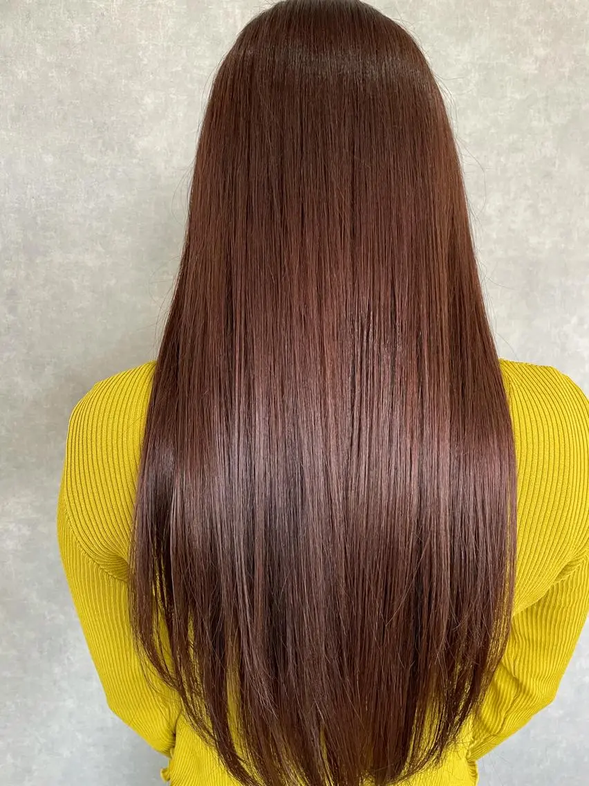 ロング ヘアカラー 河原 亮のヘアスタイル