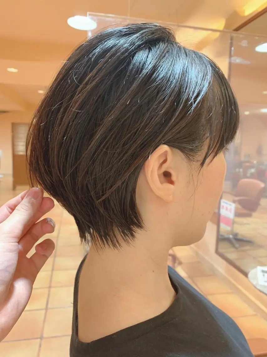 ショート ショートボブ ボブ ショートヘア 🎉骨格矯正カット ばば　としまさのヘアスタイル