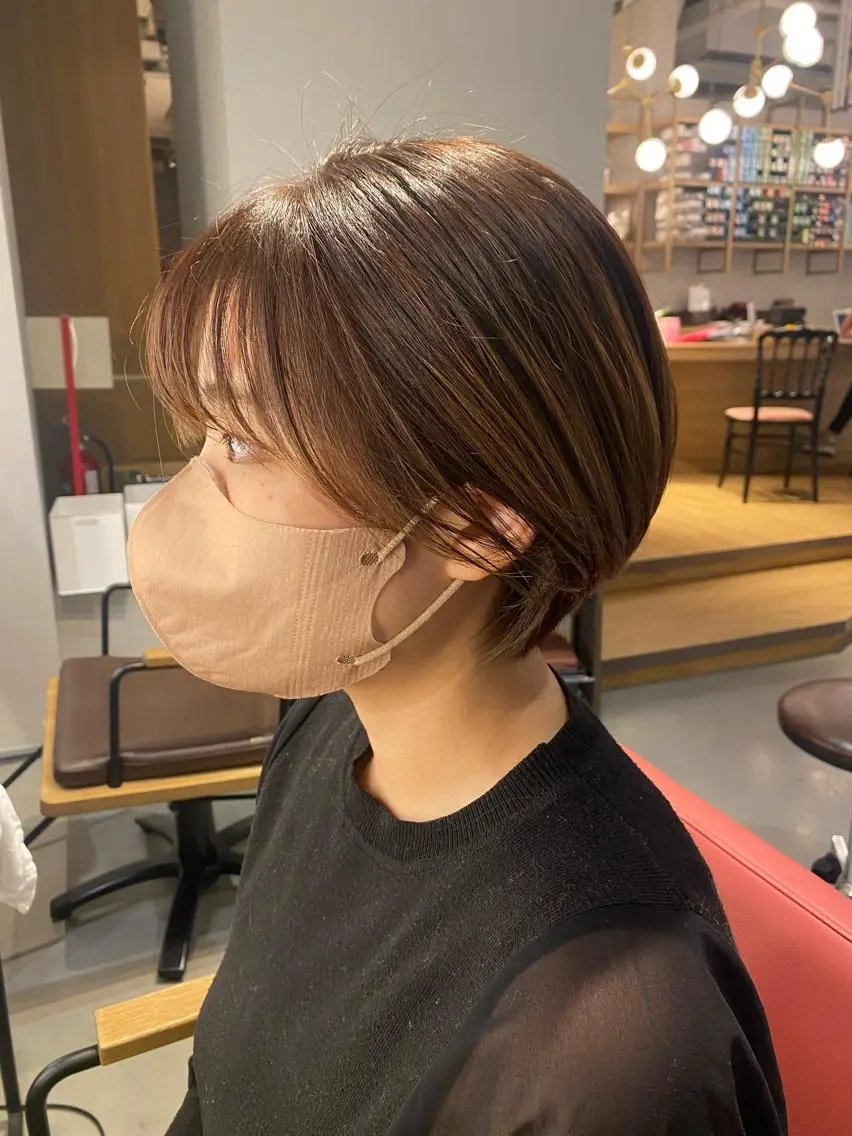 ショート unopulir 景山　凌のヘアスタイル