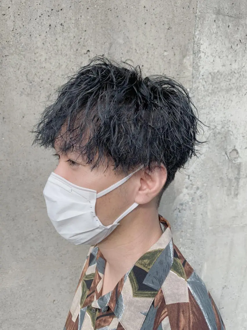 ショート 失敗しないパーマ 稲葉/草薙のヘアスタイル