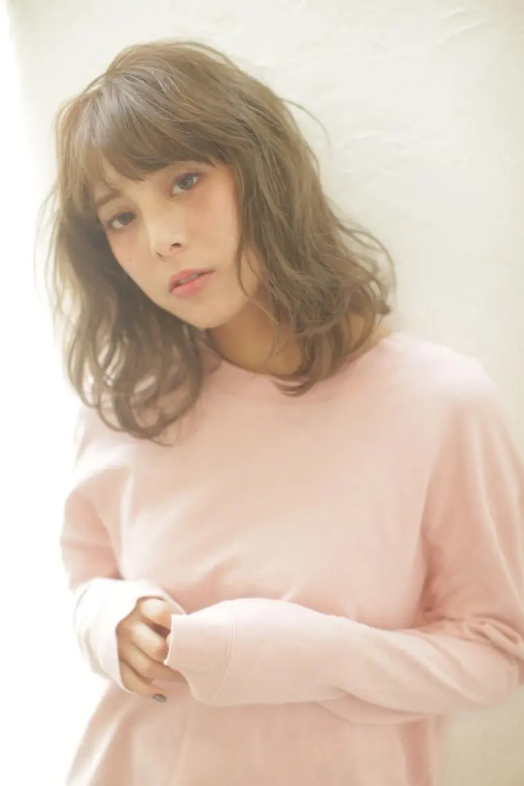 ミディアム 美髪形成!色素改善! 秋田 和輝のヘアスタイル