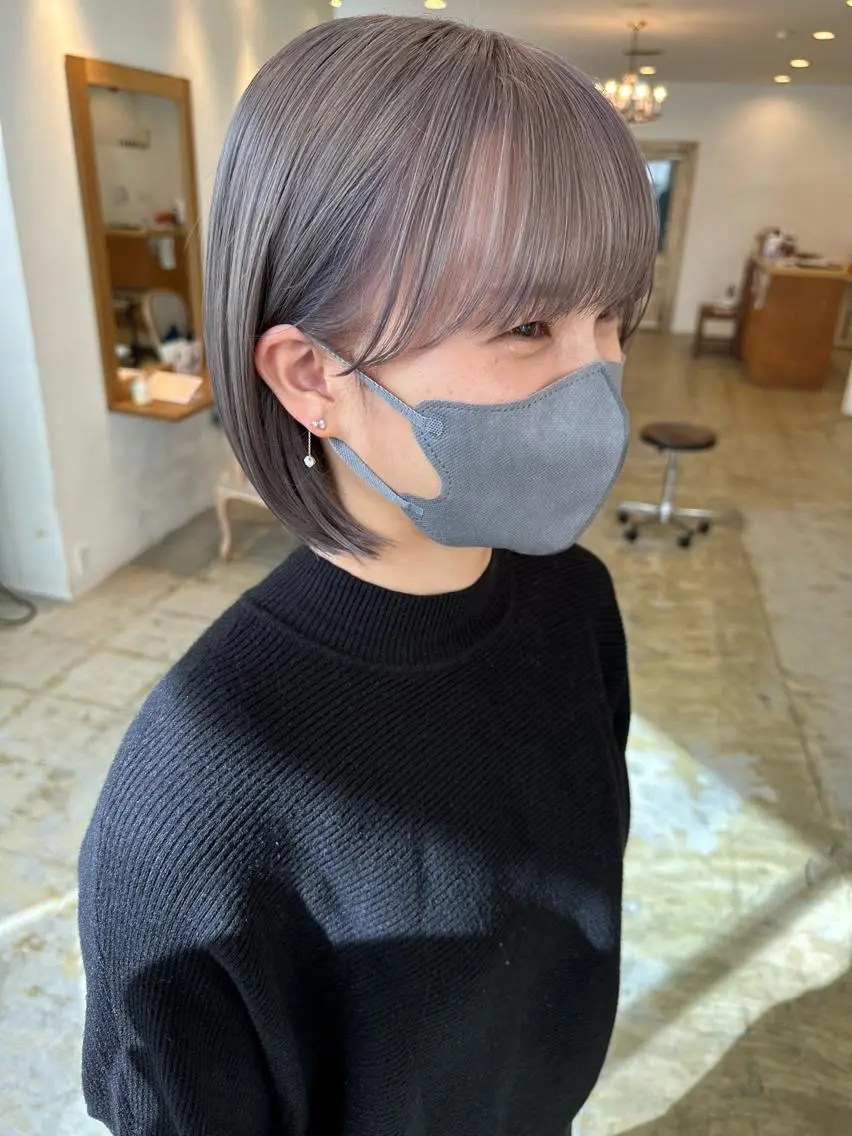 ショート 髪質改善×レイヤー 齊藤翔太のヘアスタイル