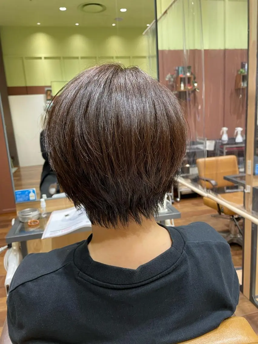 ショート 🍀小顔ショート🍀 有賀祐貴のヘアスタイル