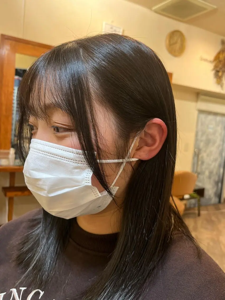 セミロング 田畑 優希のヘアスタイル