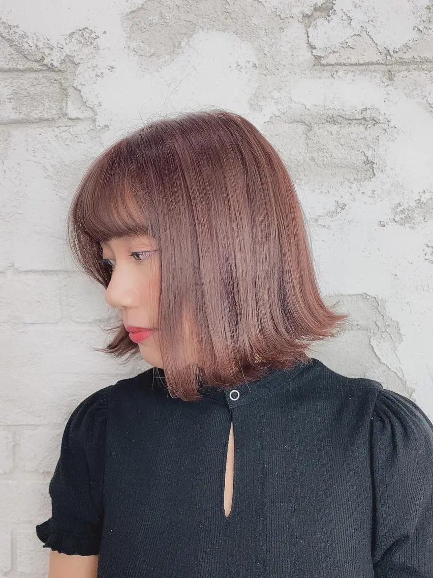 ショート カラー 🦋YUI 髪質改善 ブリーチ 着付け🦋のヘアスタイル
